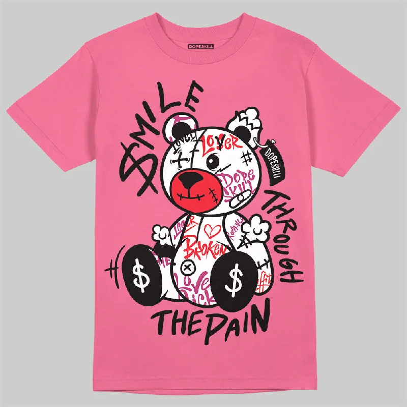 Edgy T-Shirt-S - Serendipity Pro-X1 W DopeSkill Azalea T-shirt Smile Through The Pain Graphic