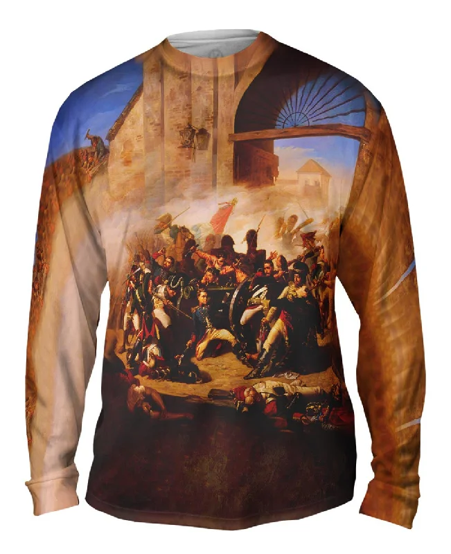 Running Long Sleeve-Manuel Castellano - Muerte de Daoiz y defensa del parque de artillería por el pueblo de Madrid el 2 de mayo de 1808 (1862)