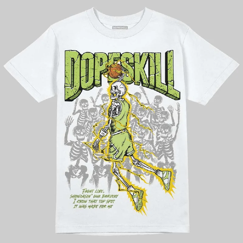 Skull T-Shirt-SB Dunks Fruity Pack - Green Apple DopeSkill T-Shirt Thunder Dunk Graphic