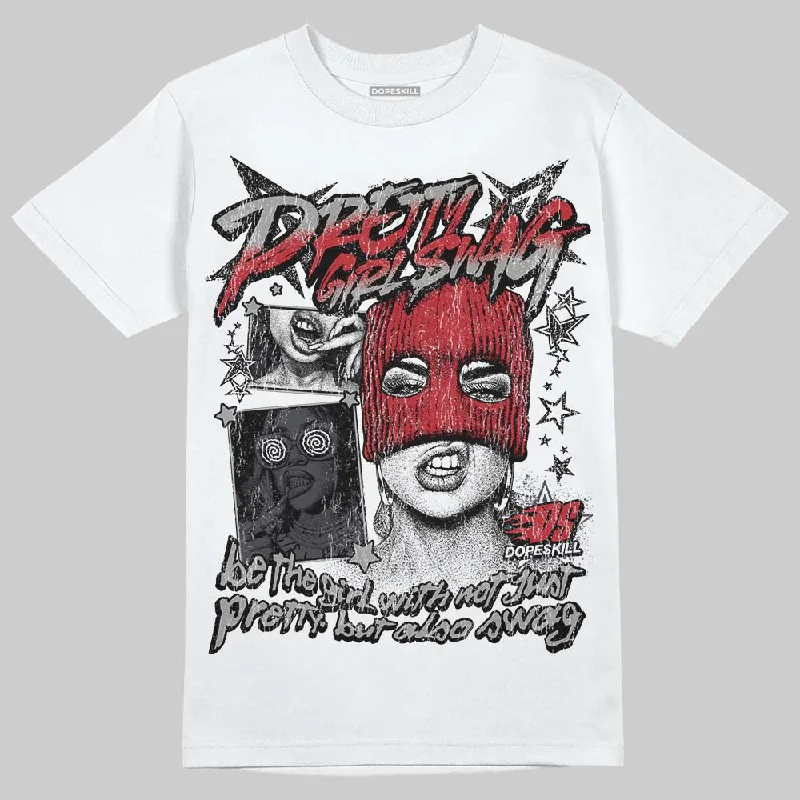 Classic T-Shirt-Black Cat 3s DopeSkill T-Shirt Pretty Girl Swag Graphic