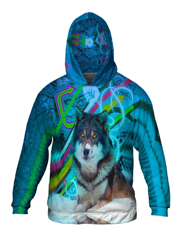 Slim Fit Hoodie-Arrow Wolf