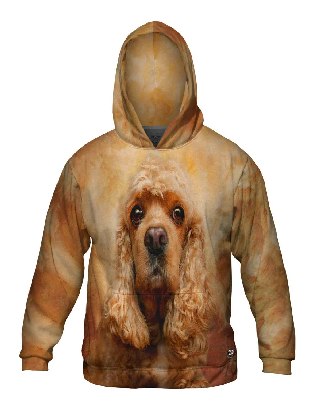 Comfy Hoodie-American Cocker Spaniel Face