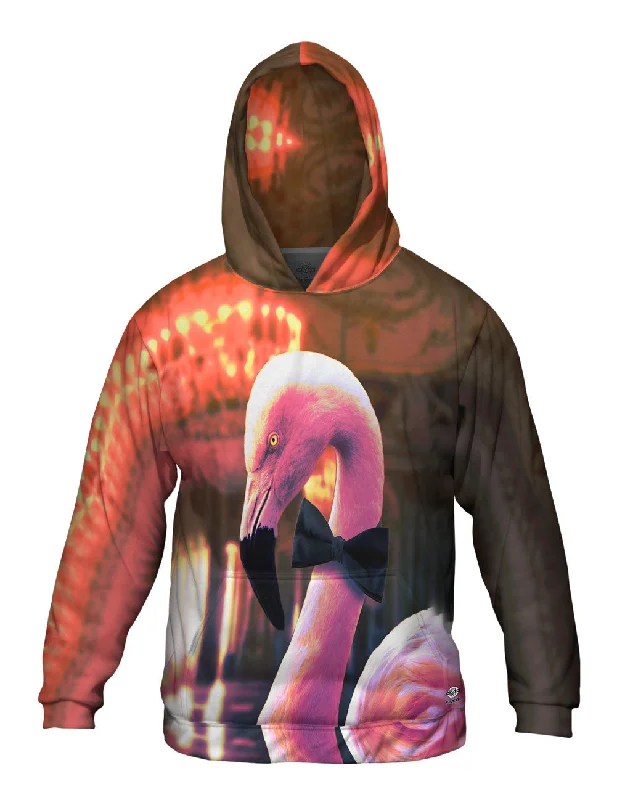 Designer Hoodie-Flamingo Tie