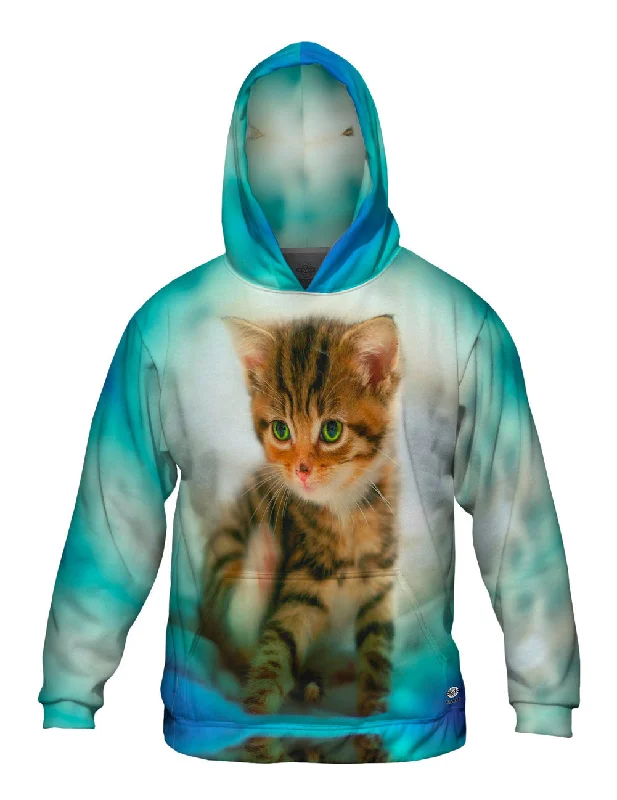 Workwear Hoodie-Blues Bed Kitten