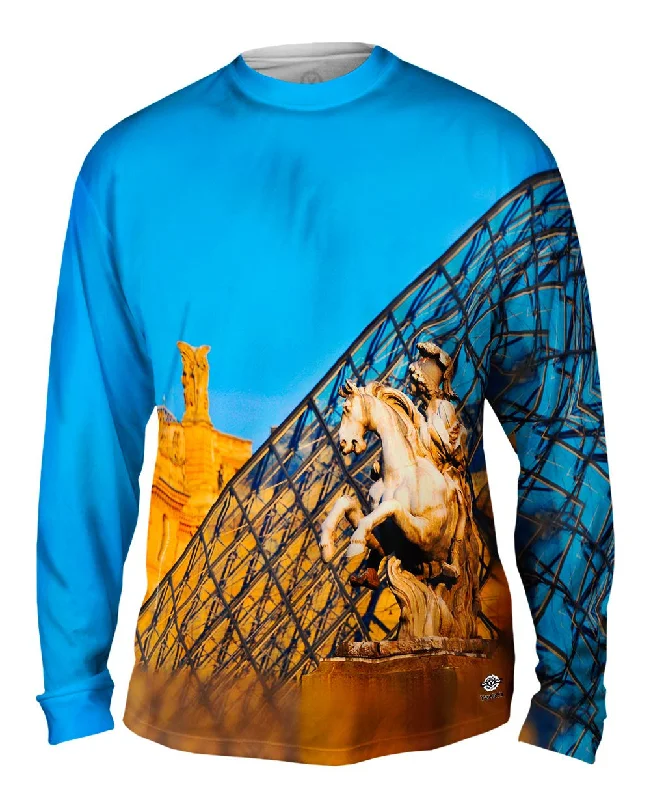 Multi Pocket Long Sleeve-Louvre Statue Rising