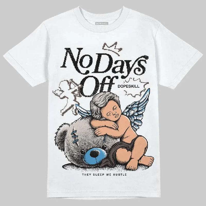 Colorful T-Shirt-Samba OG White Black Clear Granite DopeSkill T-Shirt New No Days Off Graphic