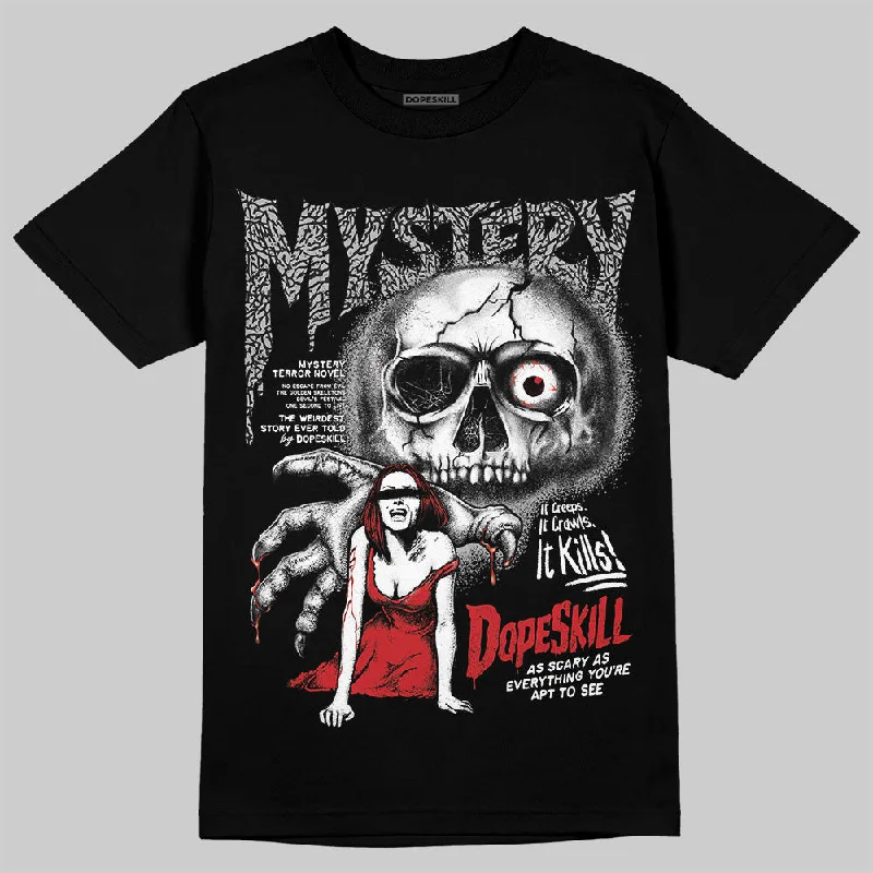 Stylish T-Shirt-Black Cement 3s DopeSkill T-Shirt Mystery Ghostly Grasp Graphic