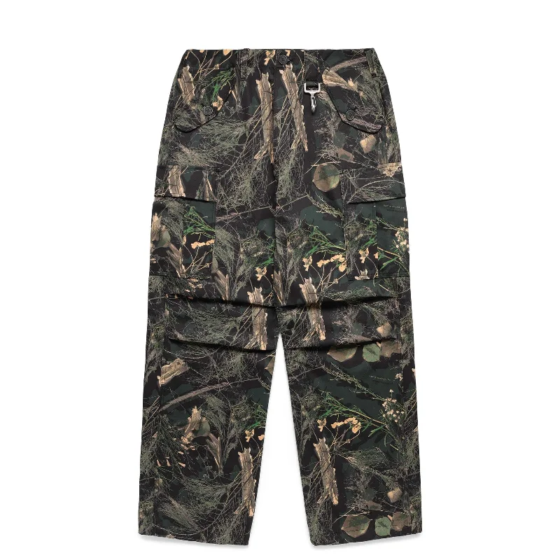 Streetwear Pants-WIDE LEG CARGO PANT