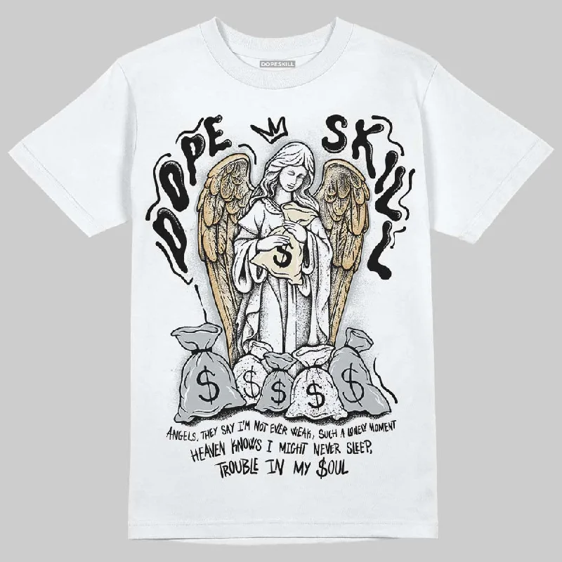 Abstract T-Shirt-Reverse Metallic 5s DopeSkill T-Shirt Angels Graphic