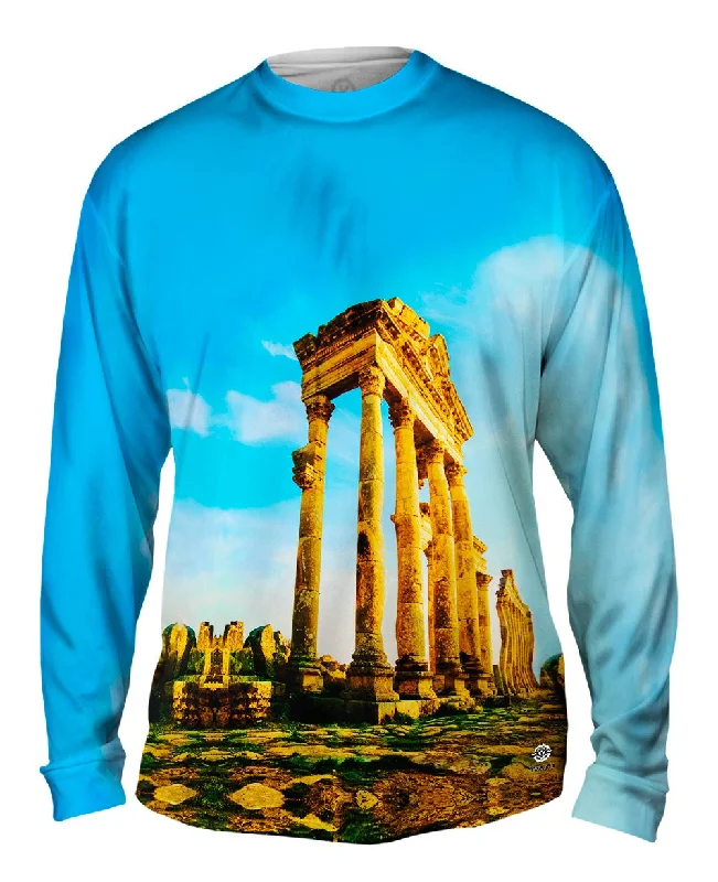 Baseball Long Sleeve-Byzantine Empire Apamea Tetrastylon