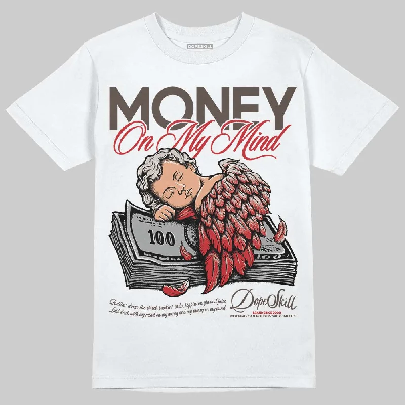 Printed T-Shirt-Samba OG White Better Scarlet DopeSkill T-Shirt MOMM Graphic