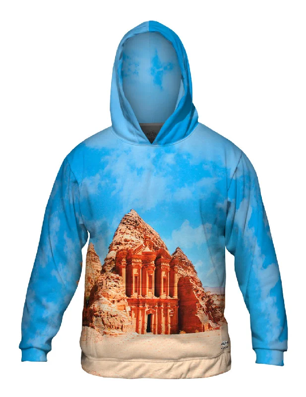 Baggy Hoodie-Petra Jordan Monastery