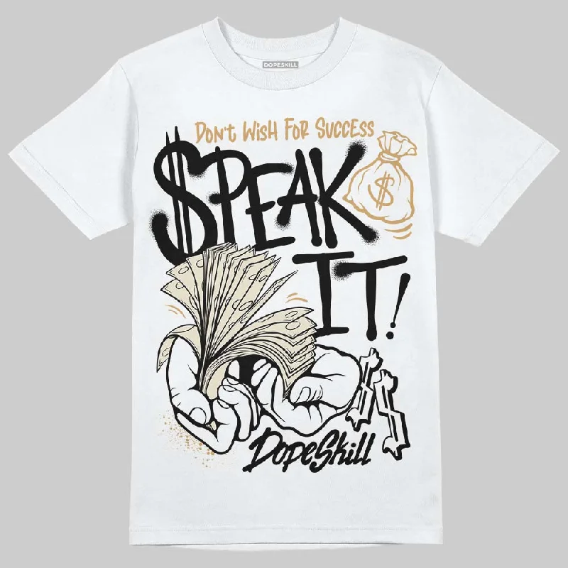 Tropical T-Shirt-Reverse Metallic 5s DopeSkill T-Shirt Speak It Graphic