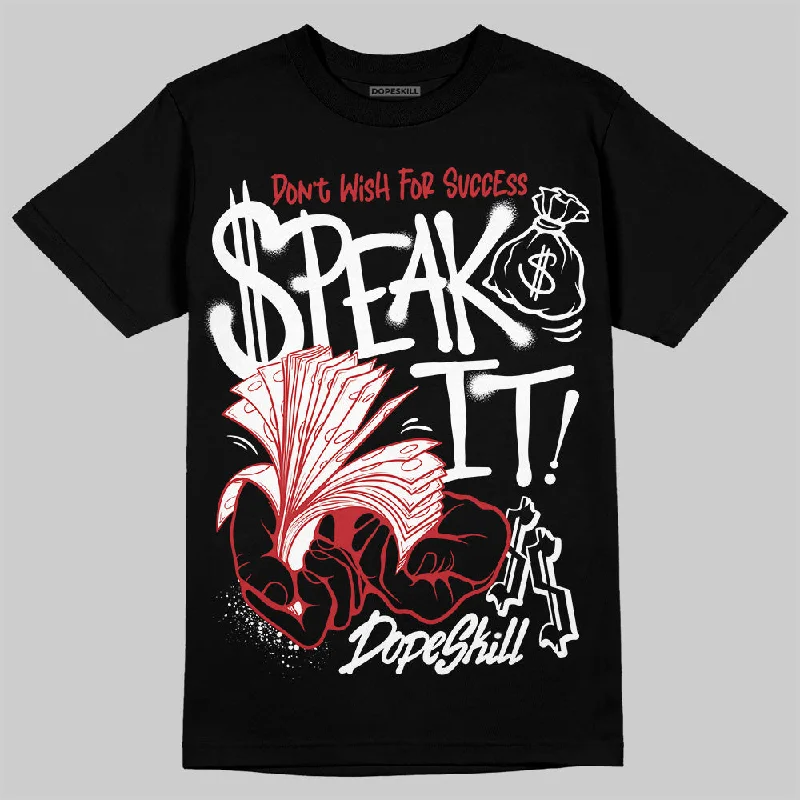 Outdoor T-Shirt-Bred Velvet 11s DopeSkill T-Shirt Speak It Graphic