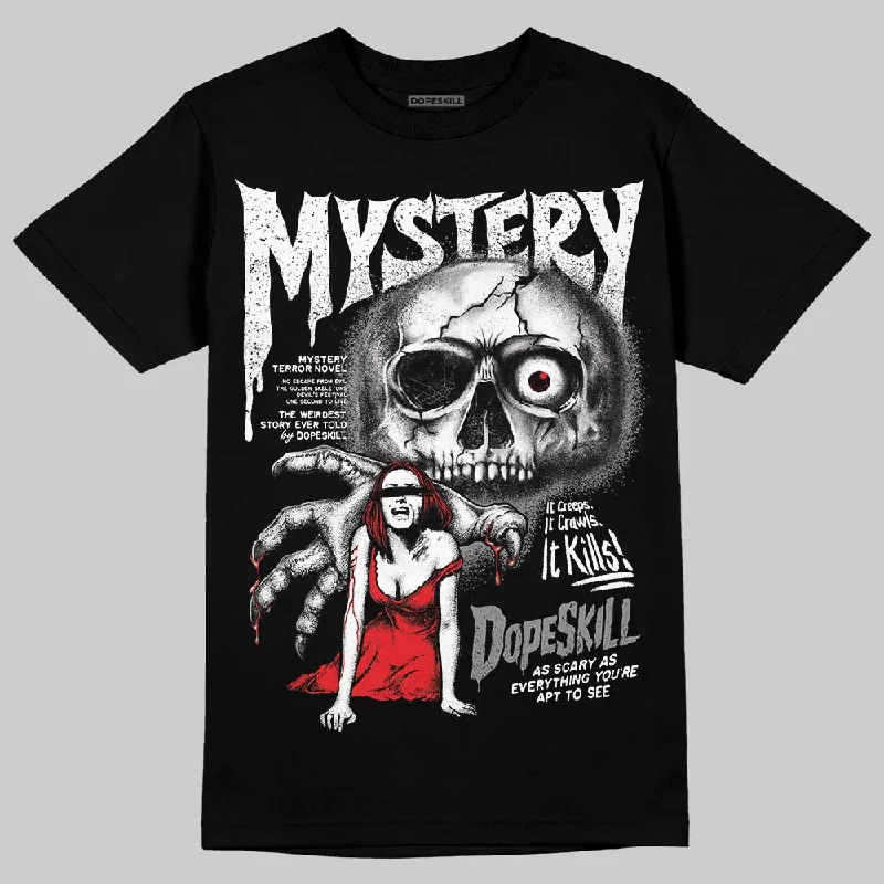 Aesthetic T-Shirt-Rick Owens Black Leather Sneaker DopeSkill T-Shirt Mystery Ghostly Grasp Graphic