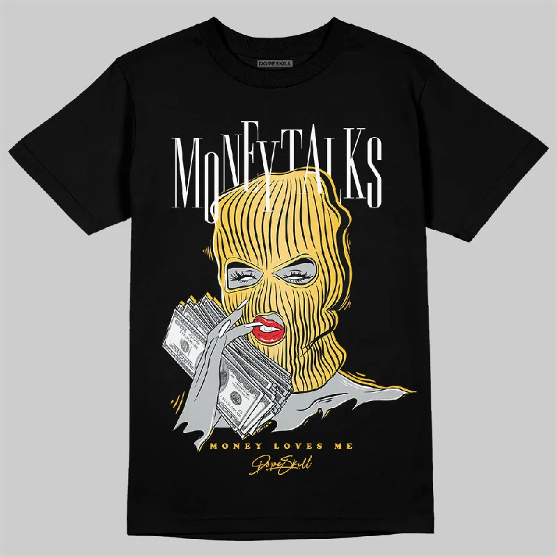 Cotton T-Shirt-Phantom 12s DopeSkill T-Shirt Money Talks Graphic