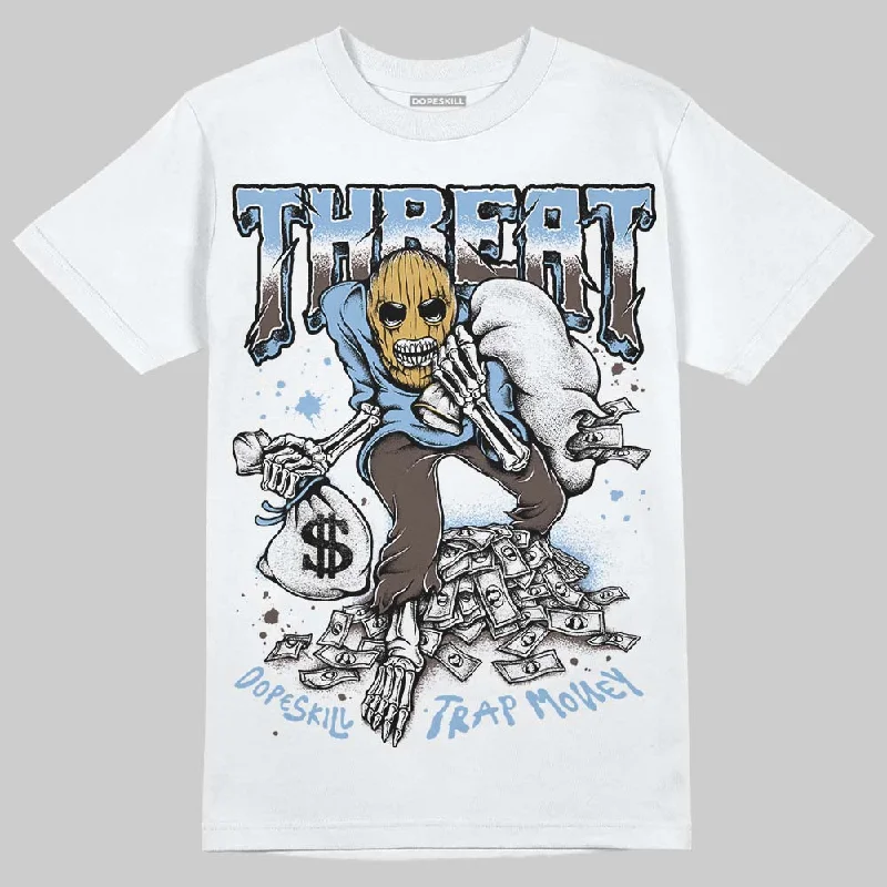 Heavy Cotton T-Shirt-Handball Spezial Light Blue DopeSkill T-Shirt Threat Graphic