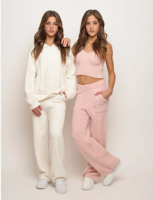 Sport Pants-Sherpa Wide Leg Pants