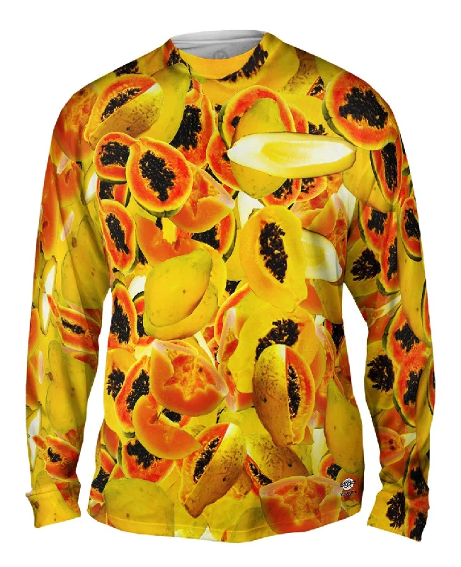 Oversized Long Sleeve-Papaya Jumbo