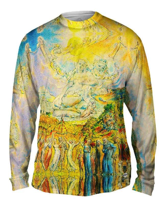 Bold Print Long Sleeve-William Blake - "A Sunshine Holiday" (1820)