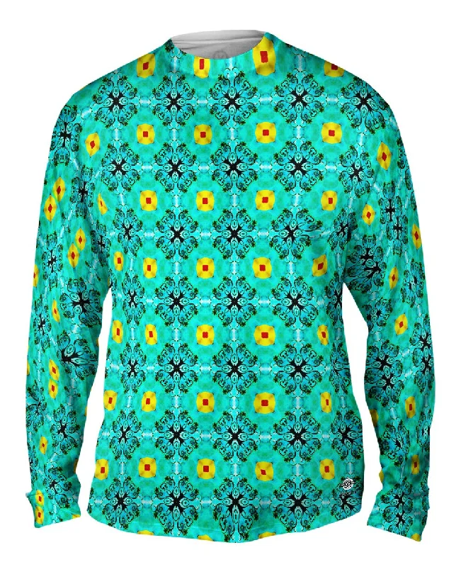 Edgy Long Sleeve-Look Into My Eyes Pattern