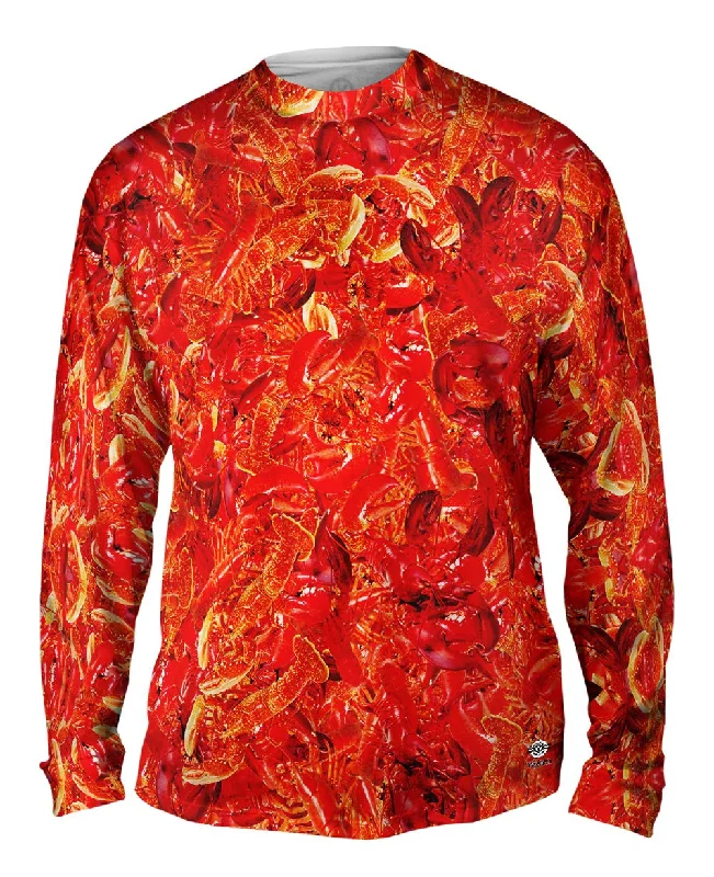 Collared Long Sleeve-Maine Lobster Feast Jumbo