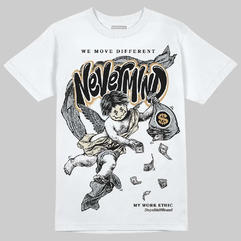 Vintage T-Shirt-Reverse Metallic 5s DopeSkill T-Shirt Nevermind Graphic