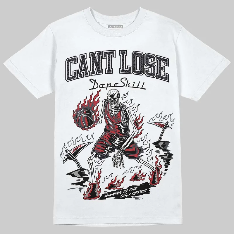 Streetwear T-Shirt-Black Cat 3s DopeSkill T-Shirt Cant Lose Graphic