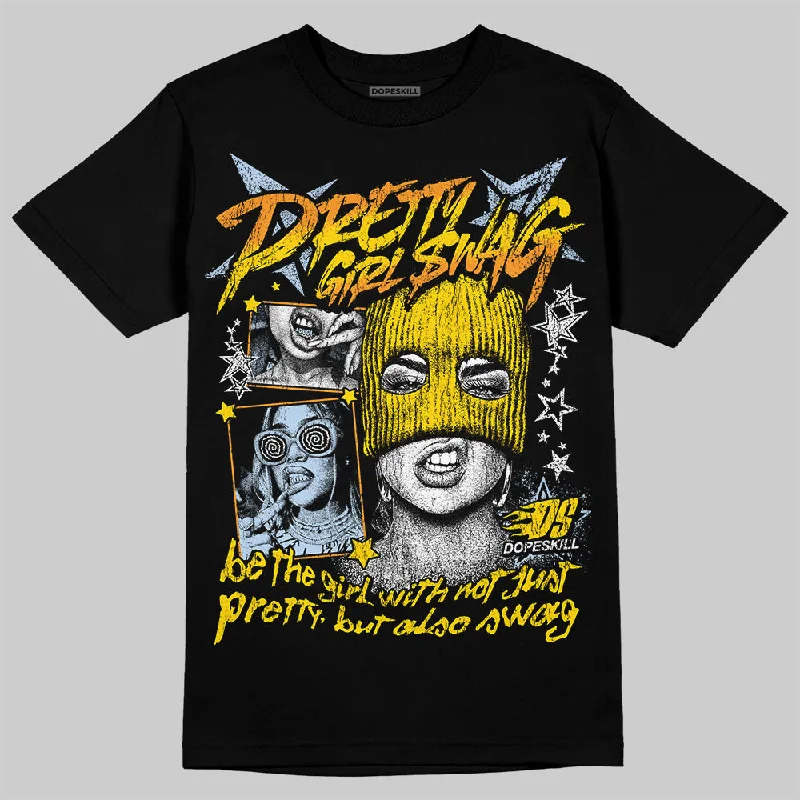 Aesthetic T-Shirt-Yellow Ochre 6s DopeSkill T-Shirt Pretty Girl Swag Graphic