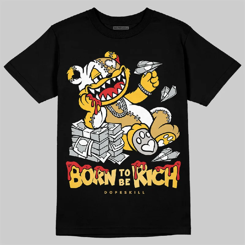 Luxury T-Shirt-Phantom 12s DopeSkill T-Shirt Born To Be Rich Graphic