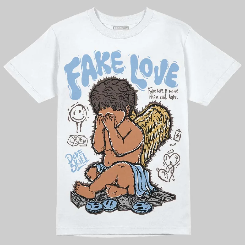 Stylish T-Shirt-Handball Spezial Light Blue DopeSkill T-Shirt False Love Graphic