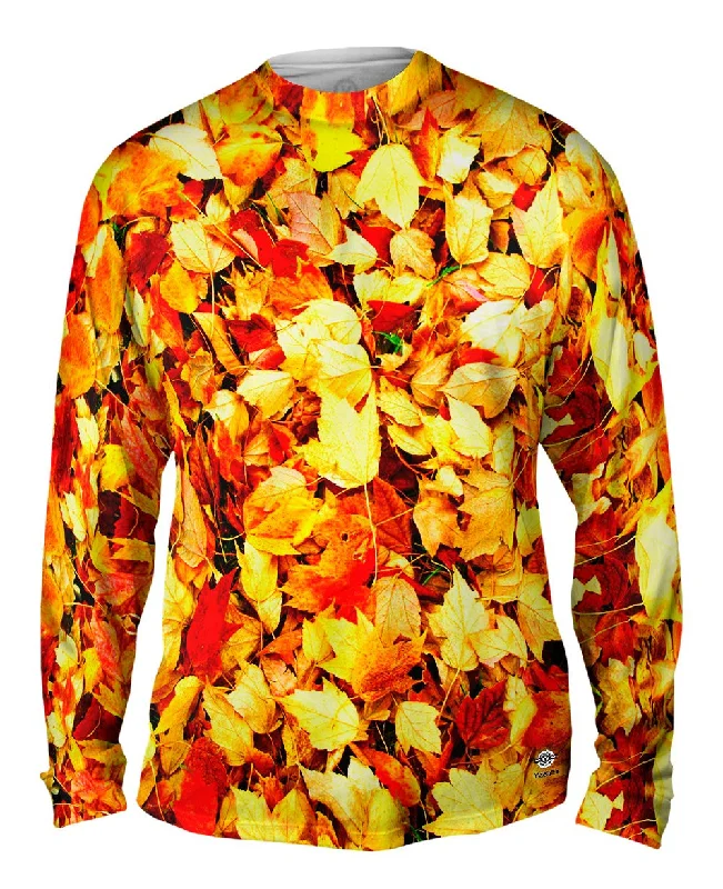 Casual Long Sleeve-Autumn Leaves