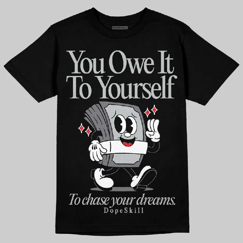 Gym T-Shirt-Fear 4s DopeSkill T-Shirt Owe It To Yourself Graphic