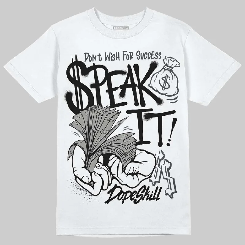 Limited Edition T-Shirt-Black Cat 3s DopeSkill T-Shirt Speak It Graphic