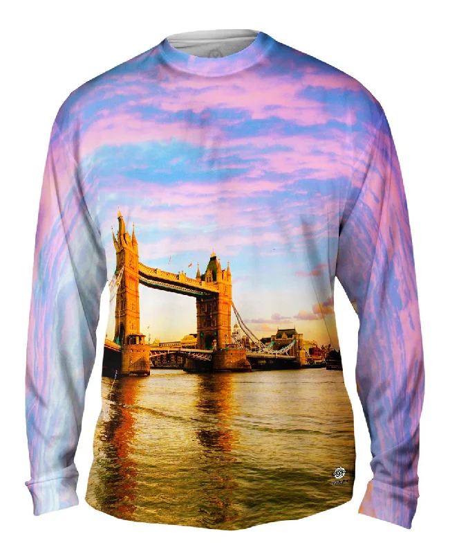 Artistic Long Sleeve-Tower Bridge With Big Ben Sunset