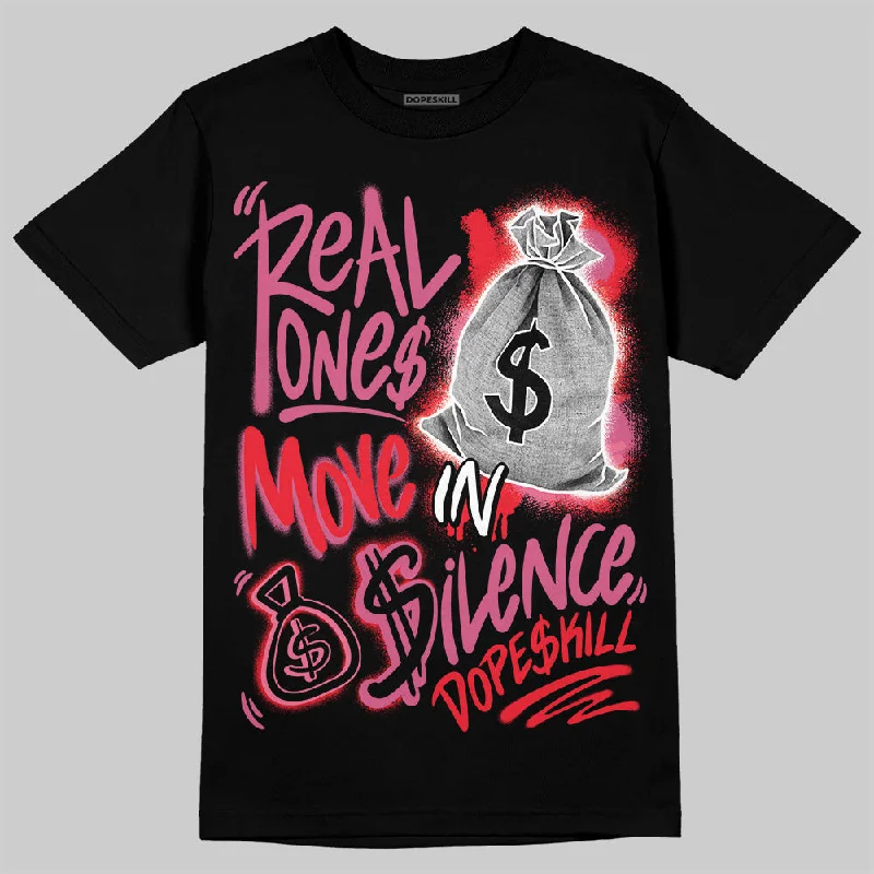 Skate T-Shirt-S - Serendipity Pro-X1 W DopeSkill T-Shirt Real Ones Move In Silence Graphic