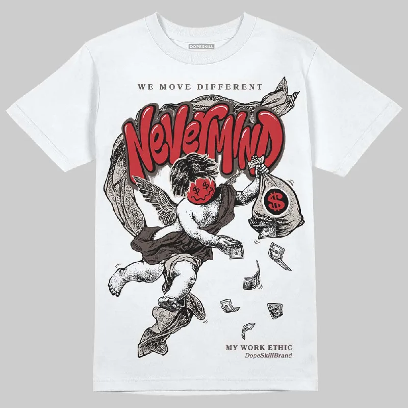 Hip Hop T-Shirt-Samba OG White Better Scarlet DopeSkill T-Shirt Nevermind Graphic