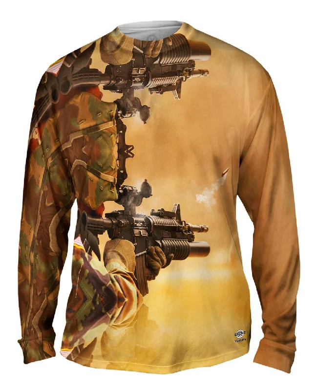 Utility Long Sleeve-Bullet Casing Mid Flight