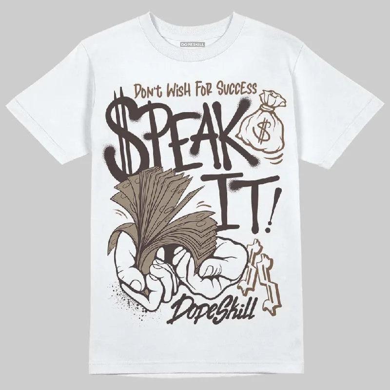 Soft T-Shirt-Baroque Brown 12s DopeSkill T-Shirt Speak It Graphic