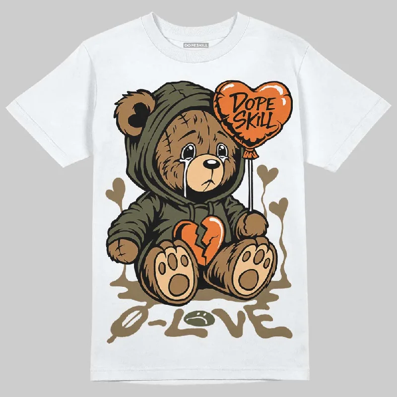 Graphic T-Shirt-Samba OG Focus Olive DopeSkill T-Shirt Broken Bear Graphic