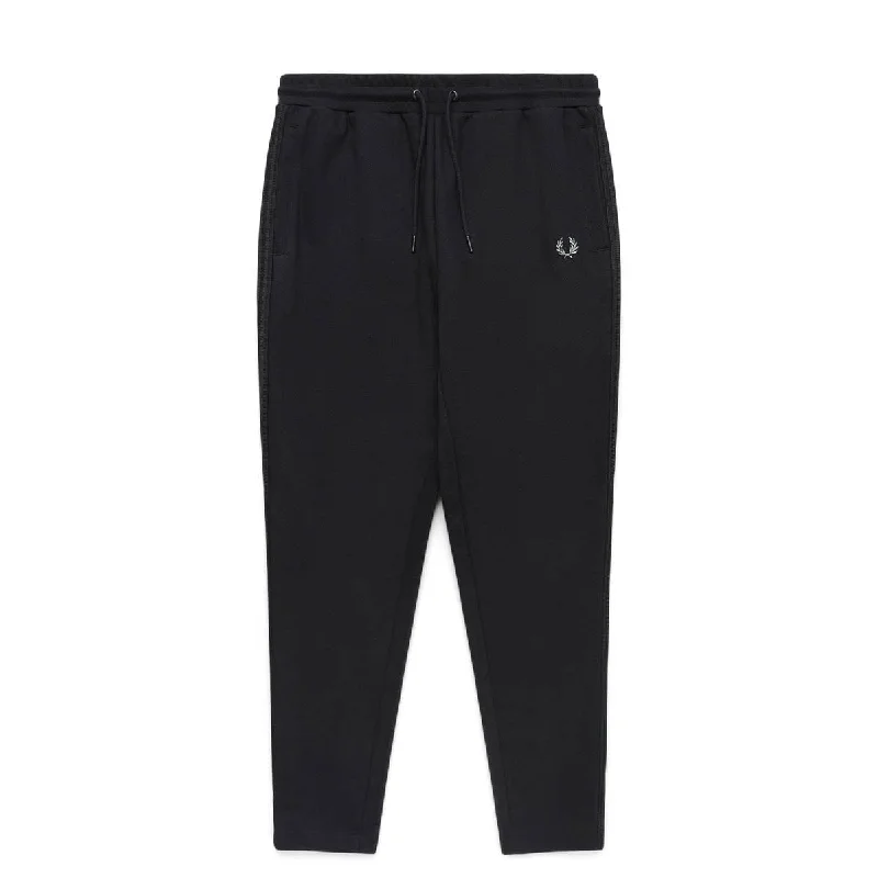 Festival Pants-KNITTED TAPED TRACK PANT