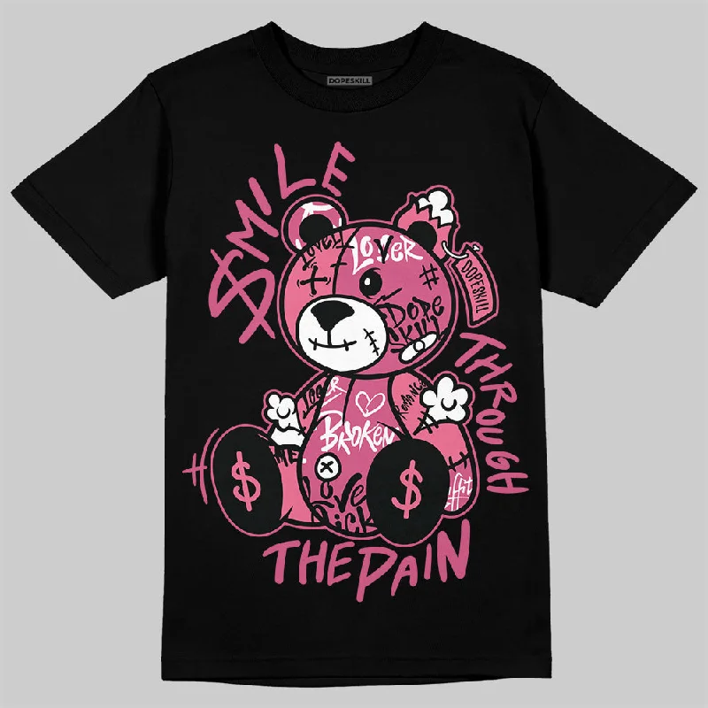 Punk T-Shirt-S - Serendipity Pro-X1 W DopeSkill T-Shirt Smile Through The Pain Graphic