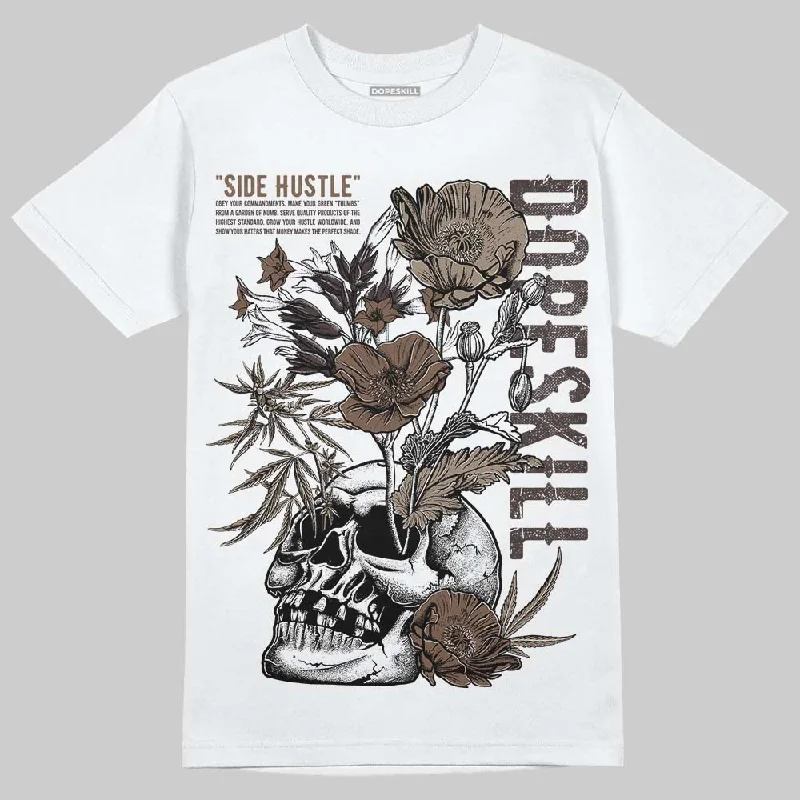 Stylish T-Shirt-Baroque Brown 12s DopeSkill T-Shirt Side Hustle Graphic