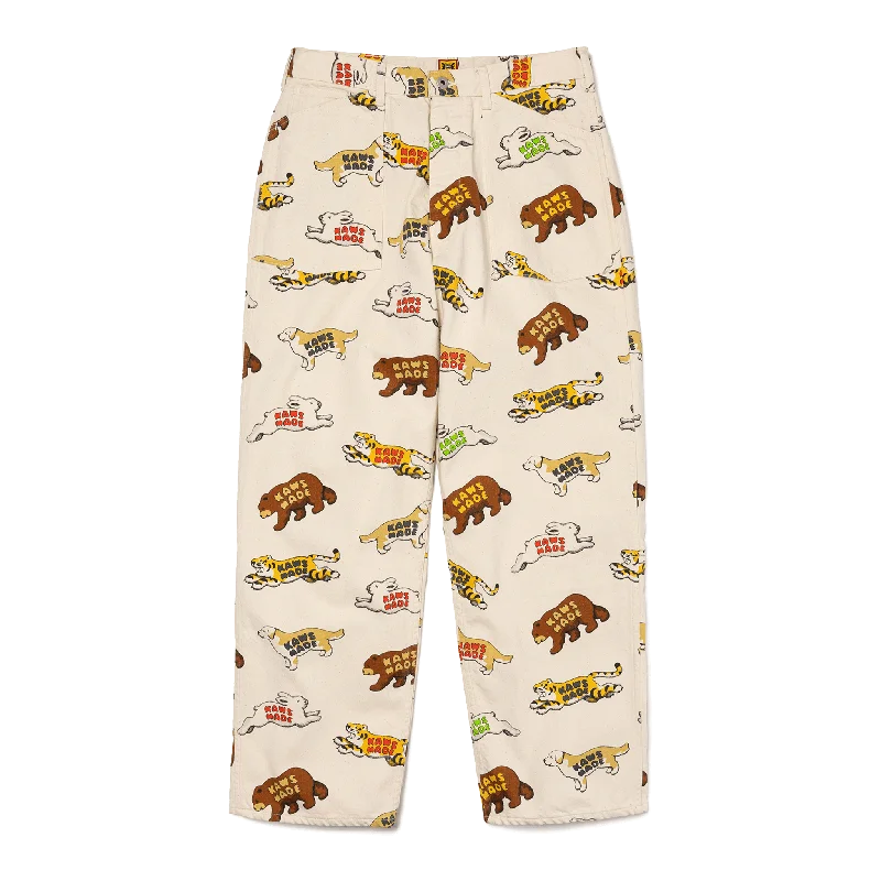 Yoga Pants-KAWS MADE ANIMAL PATTERNED PANTS