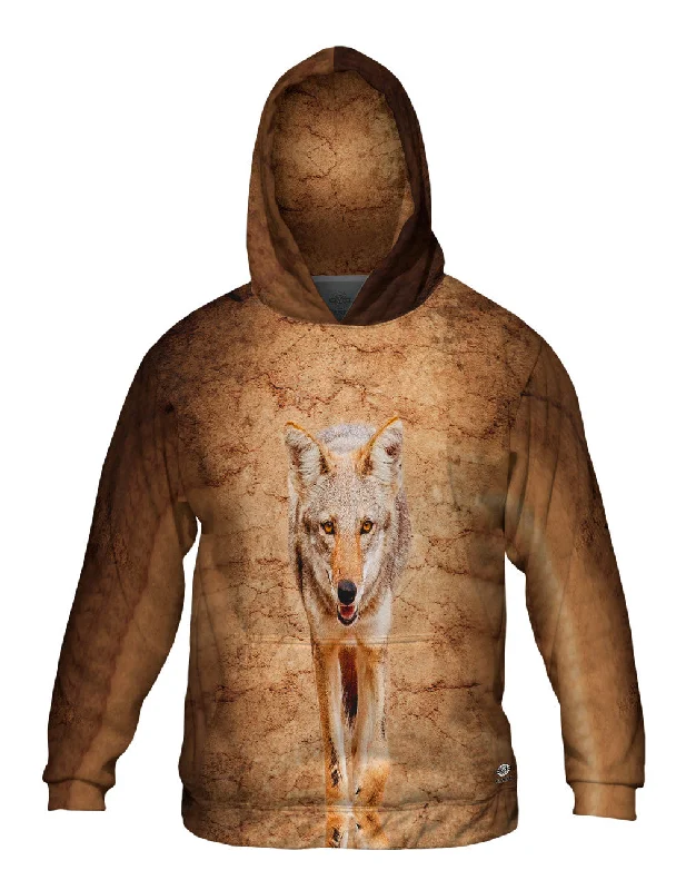 Slogan Hoodie-Wolf 001