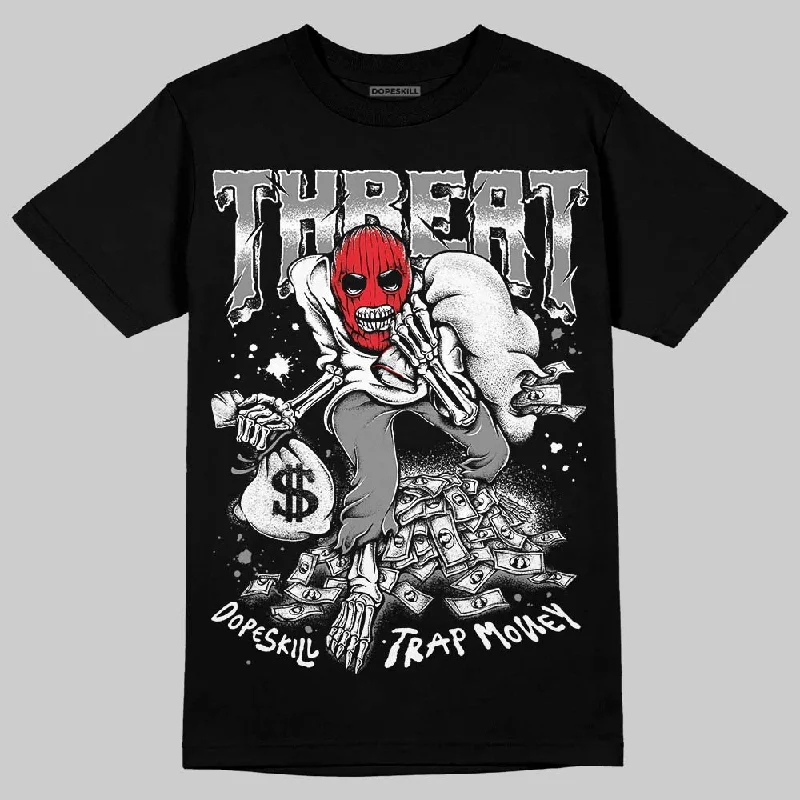 Sports T-Shirt-Rick Owens Black Leather Sneaker DopeSkill T-Shirt Threat Graphic