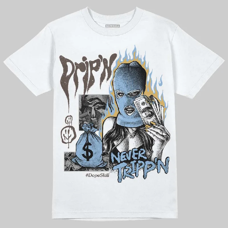 Plain T-Shirt-Handball Spezial Light Blue DopeSkill T-Shirt Drip'n Never Tripp'n Graphic