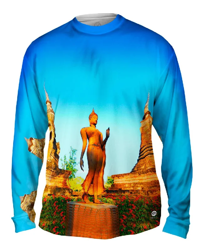 Exclusive Long Sleeve-Sukhothai Walking Buddha