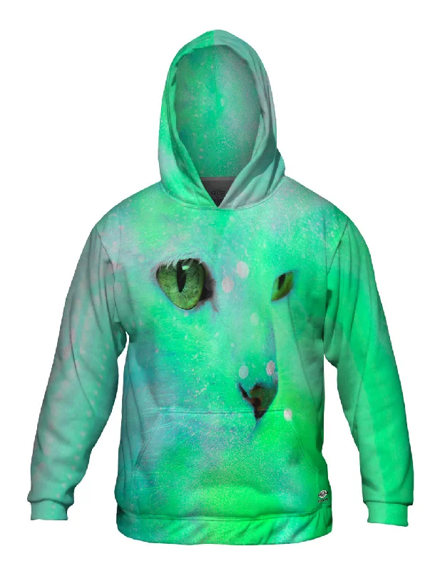 Movie Hoodie-Psychedelic Kitty Close Up