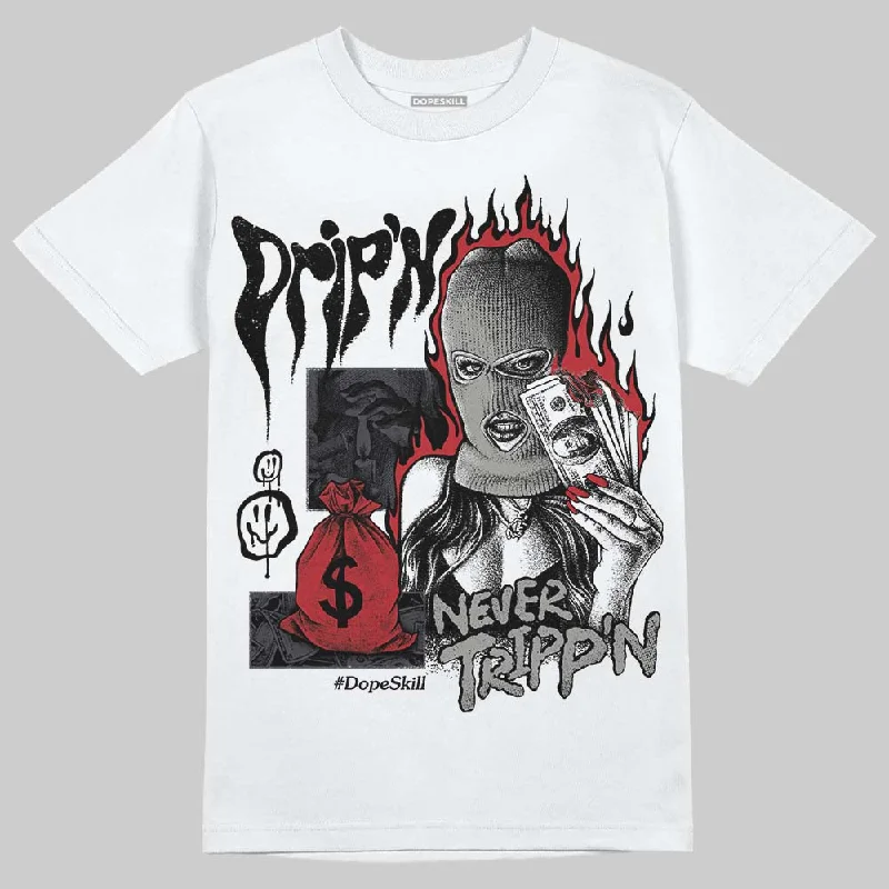 Rock Band T-Shirt-Black Cat 3s DopeSkill T-Shirt Drip'n Never Tripp'n Graphic